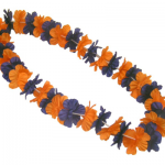 Flower-Leis-Navy-Orange