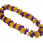 Flower-Leis-Purple-Yellow