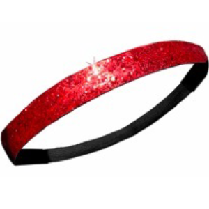 Red Glitter Headband