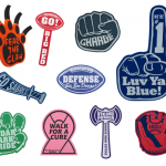 Foam Fingers Paws Mitts Cheersticks