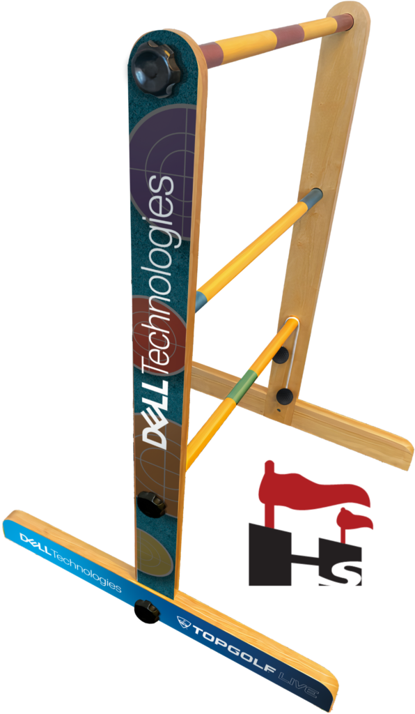 Wooden Custom Ladder Ball Game Homecoming Sports