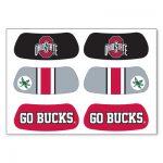 OHIO STATE 3 PAIR Eye Blacks